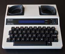 This is a picture of a teletype machine