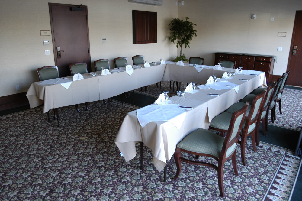 Meeting Room with Table and Chairs